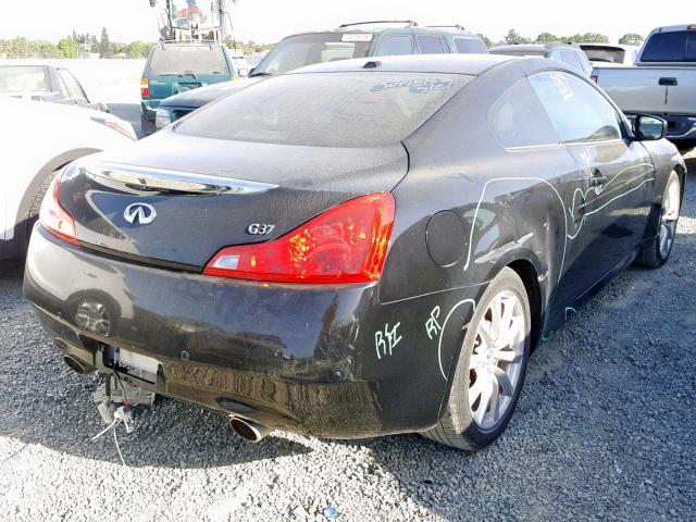 JN1CV6EK2BM211937 - 2011 INFINITI G37 BASE BLACK photo 4