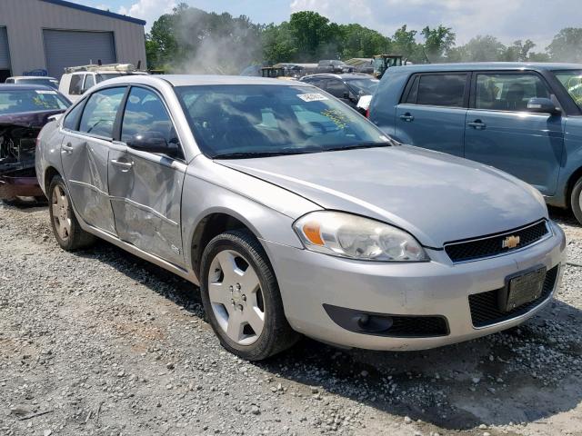 2G1WD58CX89141520 - 2008 CHEVROLET IMPALA SUP 银色 照片 1