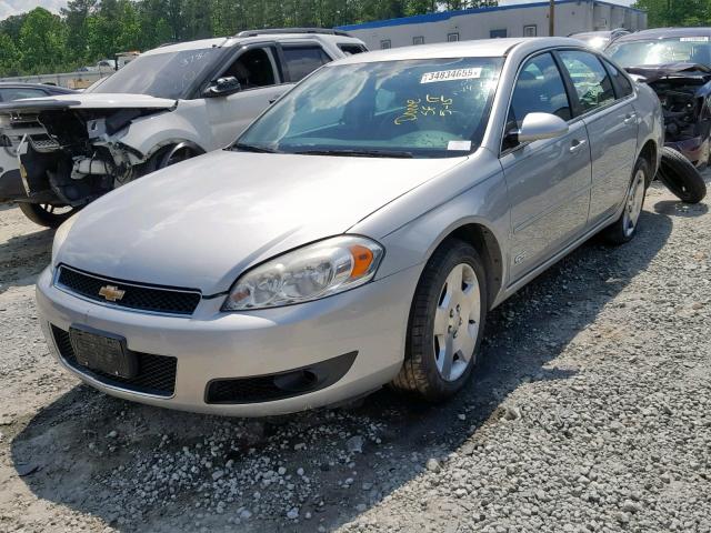 2G1WD58CX89141520 - 2008 CHEVROLET IMPALA SUP 银色 照片 2