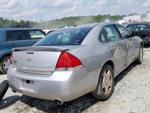 2G1WD58CX89141520 - 2008 CHEVROLET IMPALA SUP 银色 照片 4