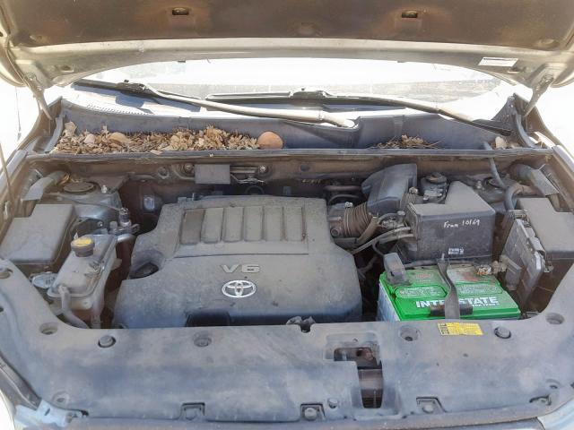 JTMBK31V085054301 - 2008 TOYOTA RAV4 LIMIT SILVER photo 7