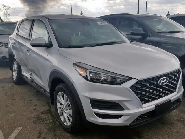 KM8J23A43KU900917 - 2019 HYUNDAI TUCSON SE SILVER photo 1