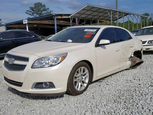 1G11F5RR6DF108247 - 2013 CHEVROLET MALIBU 2LT WHITE photo 2