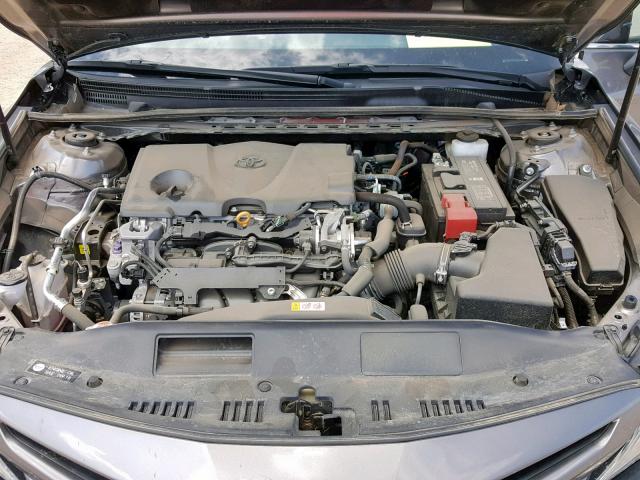 4T1B61HK2JU066882 - 2018 TOYOTA CAMRY XSE GRAY photo 7