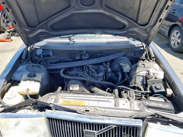 YV1AX8852K1819727 - 1989 VOLVO 245 DL GRAY photo 7