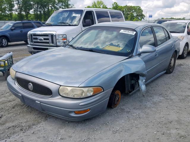 1G4HP52K234132566 - 2003 BUICK LESABRE CU BLUE photo 2