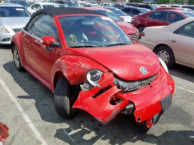 3VWRG31Y69M401195 - 2009 VOLKSWAGEN NEW BEETLE წითელი ფოტო 1