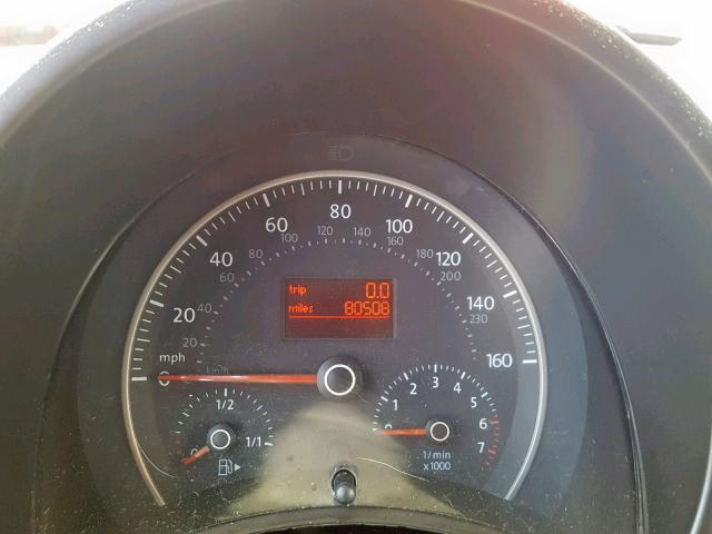 3VWRG31Y69M401195 - 2009 VOLKSWAGEN NEW BEETLE წითელი ფოტო 8