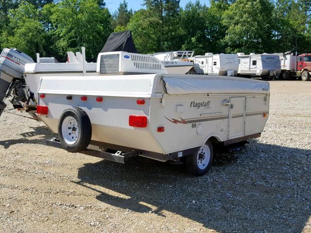 4X4CFS4118D159022 - 2008 FLAG TRAILER WHITE photo 4