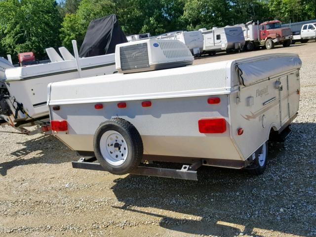 4X4CFS4118D159022 - 2008 FLAG TRAILER WHITE photo 6