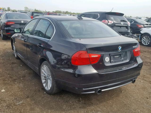 WBAPL5G58BNN23869 - 2011 BMW 335 XI BLACK photo 3