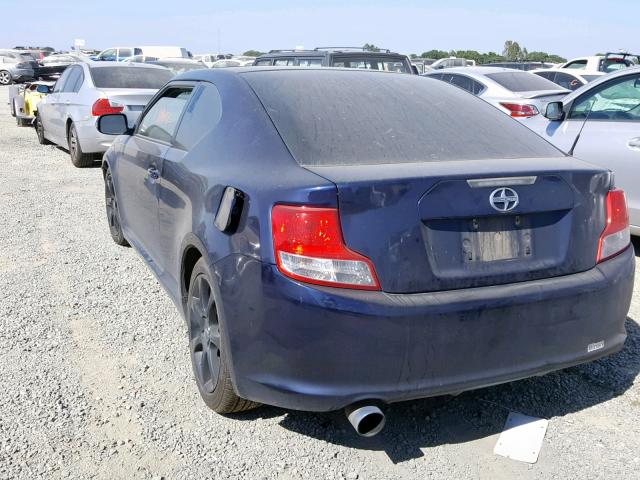 JTKJF5C79C3026942 - 2012 TOYOTA SCION TC BLACK photo 3