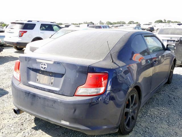 JTKJF5C79C3026942 - 2012 TOYOTA SCION TC BLACK photo 4