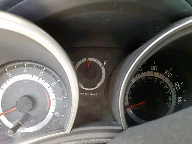 JTKJF5C79C3026942 - 2012 TOYOTA SCION TC BLACK photo 8