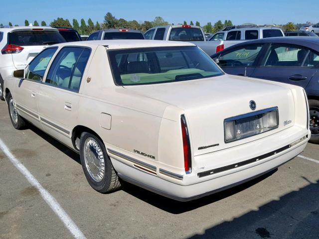 1G6KE52Y2VU215943 - 1997 CADILLAC DEVILLE DE WHITE photo 3