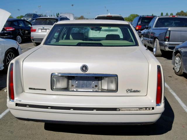 1G6KE52Y2VU215943 - 1997 CADILLAC DEVILLE DE WHITE photo 9