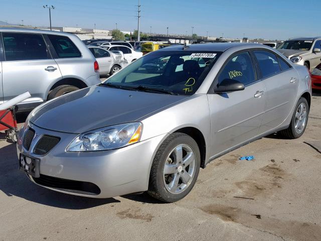 1G2ZH57N184111499 - 2008 PONTIAC G6 GT SILVER photo 2