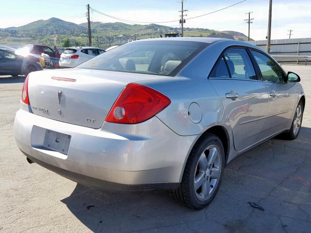 1G2ZH57N184111499 - 2008 PONTIAC G6 GT SILVER photo 4