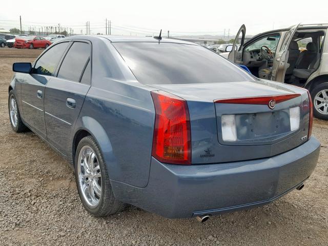 1G6DP567850217093 - 2005 CADILLAC CTS HI FEA BLUE photo 3