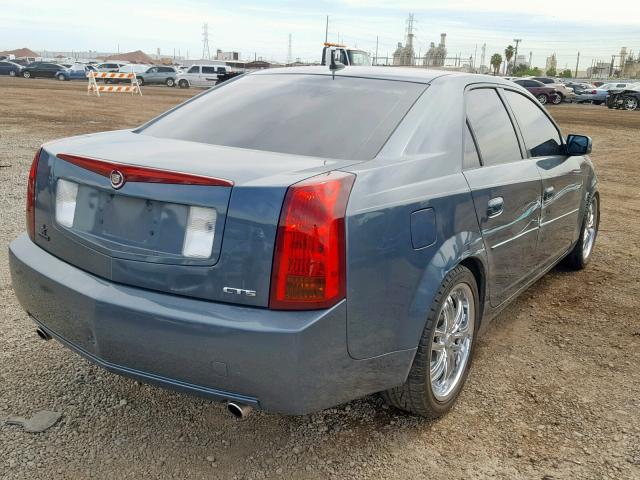 1G6DP567850217093 - 2005 CADILLAC CTS HI FEA BLUE photo 4