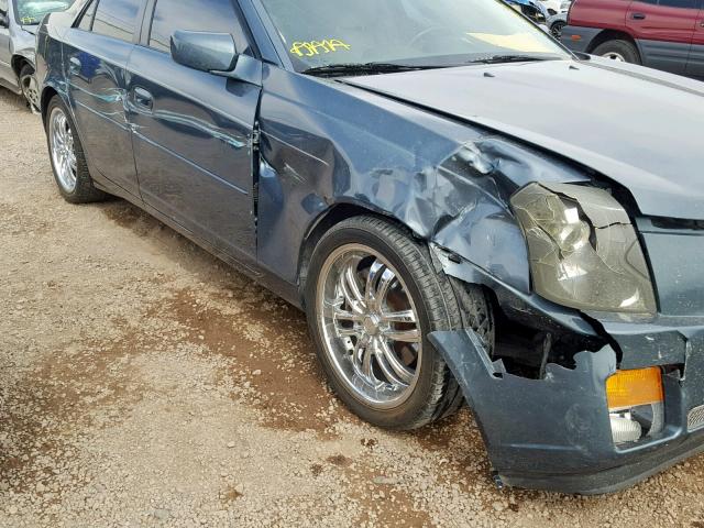 1G6DP567850217093 - 2005 CADILLAC CTS HI FEA BLUE photo 9