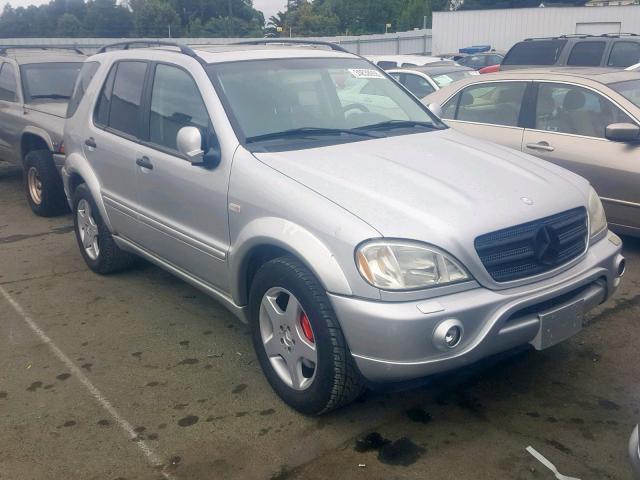 4JGAB74E3YA204290 - 2000 MERCEDES-BENZ ML 55 SILVER photo 1