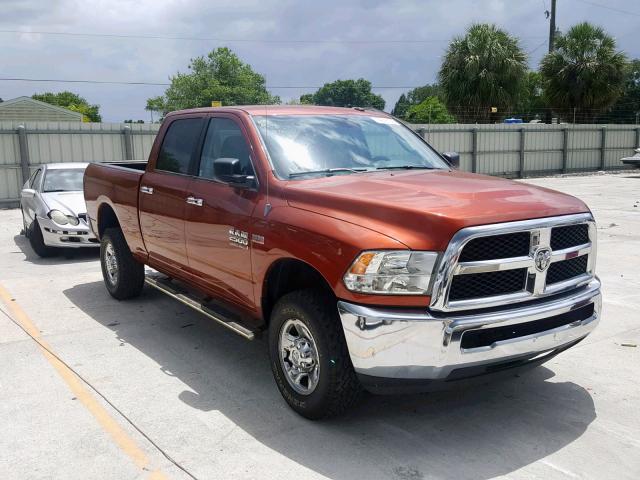 3C6TR5DTXDG525547 - 2013 RAM 2500 SLT ORANGE photo 1