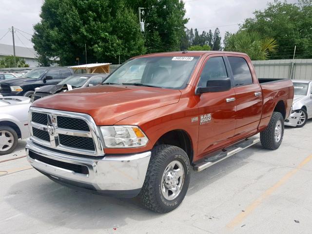 3C6TR5DTXDG525547 - 2013 RAM 2500 SLT ORANGE photo 2