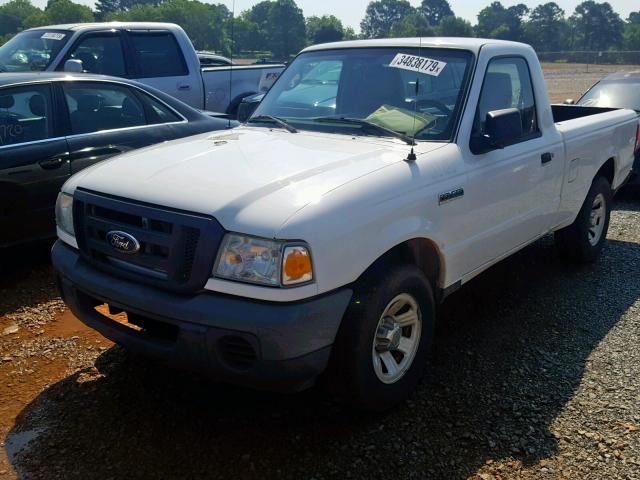 1FTKR1AD4APA18791 - 2010 FORD RANGER WHITE photo 2