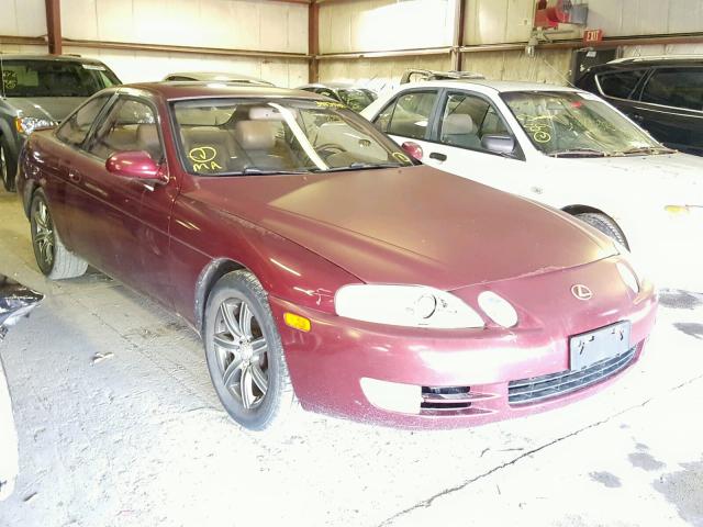 JT8CH32Y1T0050757 - 1996 LEXUS SC 400 MAROON photo 1