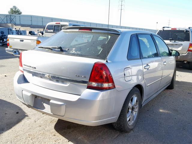 1G1ZT62855F312994 - 2005 CHEVROLET MALIBU MAX 银色 照片 4