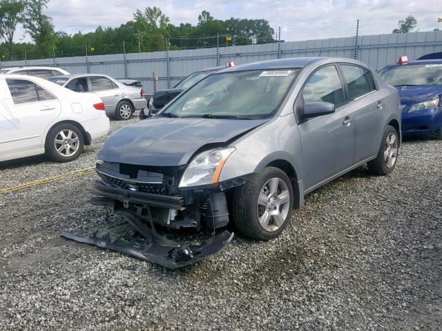 3N1AB61E48L690591 - 2008 NISSAN SENTRA 2.0 GRAY photo 2