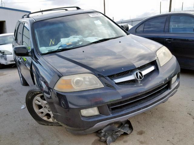 2HNYD18854H511660 - 2004 ACURA MDX TOURIN BLACK photo 1