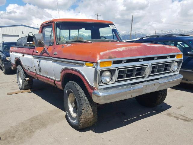 F14HRY01841 - 1977 FORD F-150 RED photo 1