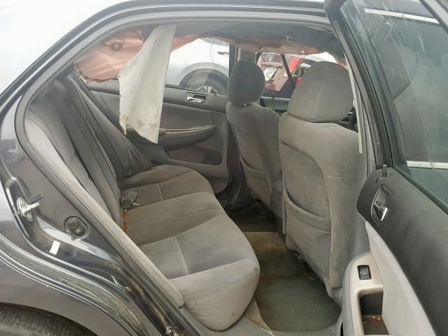 1HGCM567X7A025982 - 2007 HONDA ACCORD GRAY photo 6