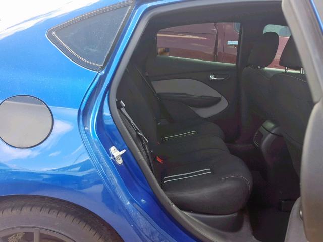 1C3CDFBH8DD209903 - 2013 DODGE DART SXT BLUE photo 6