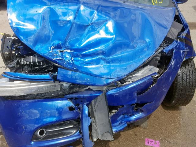 1C3CDFBH8DD209903 - 2013 DODGE DART SXT BLUE photo 7