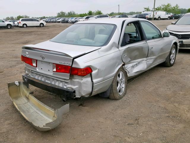 4T1BG22KX1U077379 - 2001 TOYOTA CAMRY CE GRAY photo 4