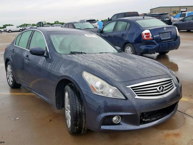 JN1CV6ARXAM461928 - 2010 INFINITI G37 GRAY photo 1