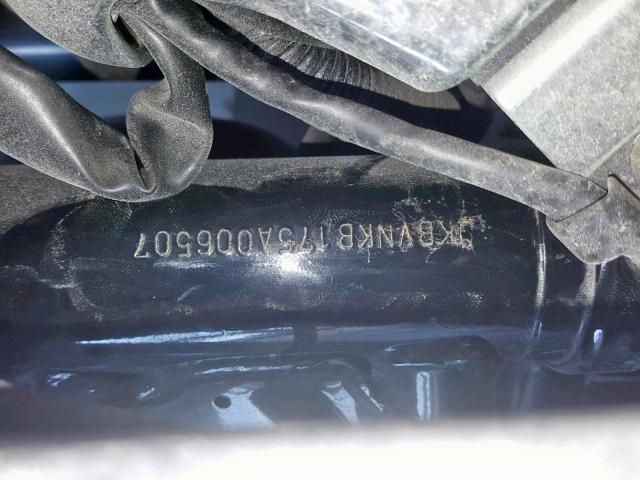 JKBVNKB175A006507 - 2005 KAWASAKI 1600 MEANS BLACK photo 10