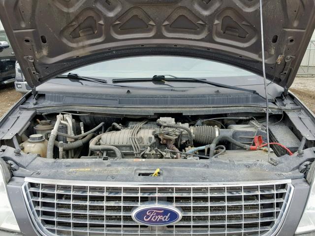 2FMZA56205BA87216 - 2005 FORD FREESTAR S GRAY photo 7