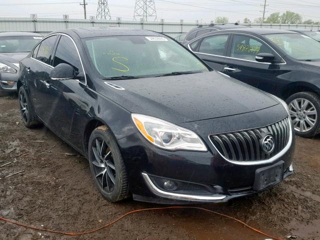 2G4GM5ER7E9170436 - 2014 BUICK REGAL PREM BLACK photo 1