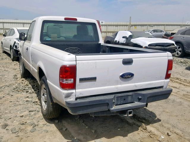 1FTKR1AD2APA62031 - 2010 FORD RANGER WHITE photo 3