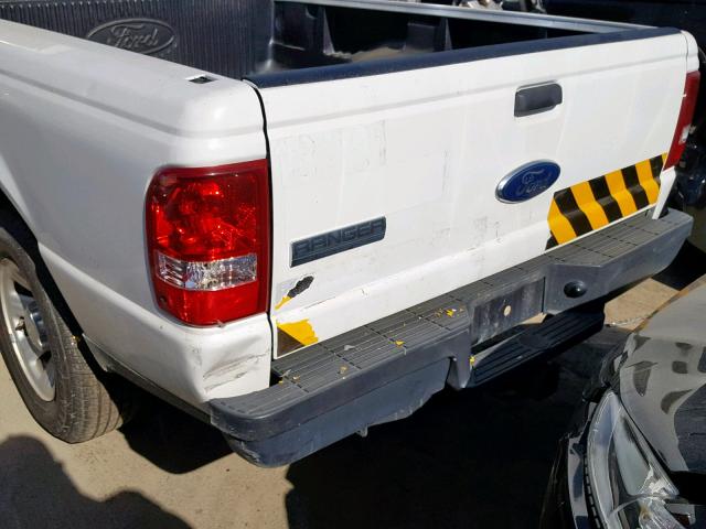 1FTKR1AD2APA62031 - 2010 FORD RANGER WHITE photo 9