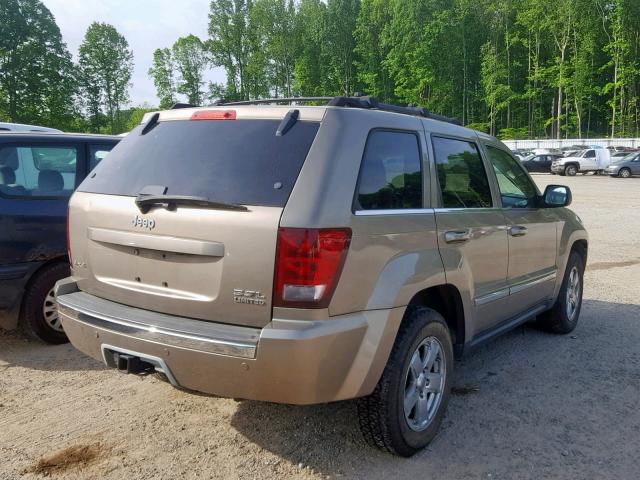 1J4HR58215C504732 - 2005 JEEP GRAND CHER GRAY photo 4