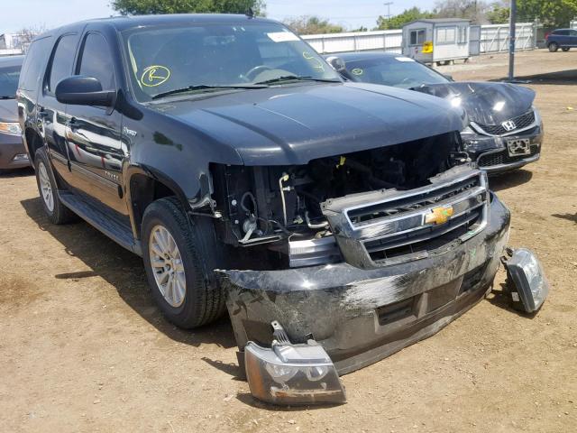 1GNSKDFJ4CR143793 - 2012 CHEVROLET TAHOE HYBR BLACK photo 1