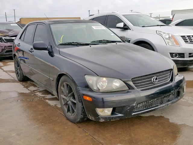 JTHBD182710011506 - 2001 LEXUS IS 300 BLACK photo 1