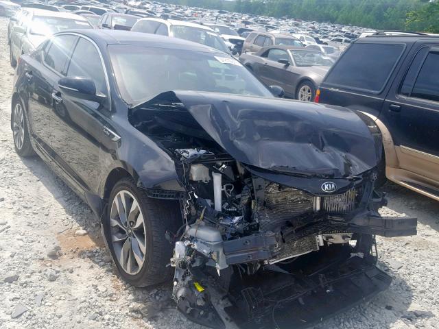 5XXGR4A66EG264960 - 2014 KIA OPTIMA SX BLACK photo 1