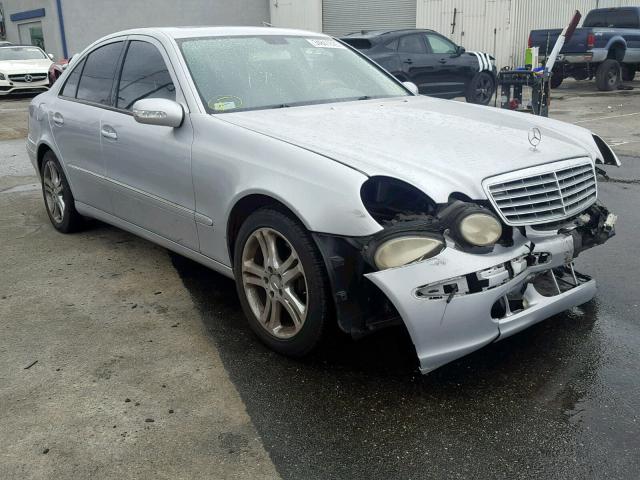 WDBUF56J16A845177 - 2006 MERCEDES-BENZ E 350 SILVER photo 1