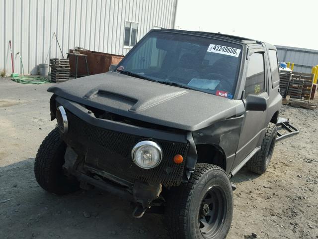 1GCBJ18U1KW829291 - 1989 GEO TRACKER BLACK photo 2